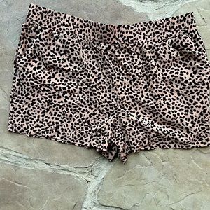 Apt. 9, Leopard Print, Shorts, size XL